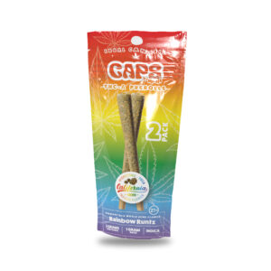 Caps Rainbow Runtz Indica Pre-Rolls - 2 Packs