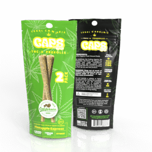 Caps Pineapple Express Hybrid Pre-Rolls - 2 Packs