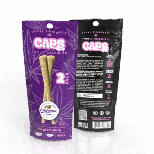 Caps Purple Punch Indica Pre-Rolls - 2 Packs