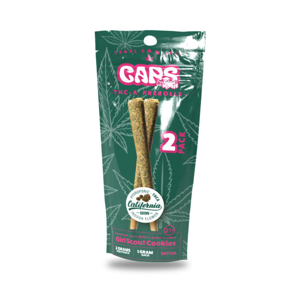 Caps Girl Scout Cookies Sativa Pre-Rolls – 2 Packs